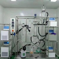 Turnkey system for cannibis oil extraction molecular distillation equipment