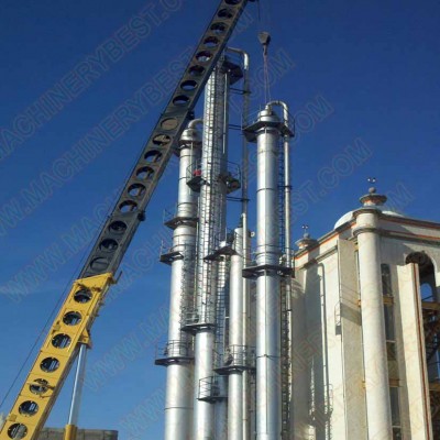 Absolute fuel ethanol distillation equipment turnkey distillery plant from molasses ,cassava maize fermentation